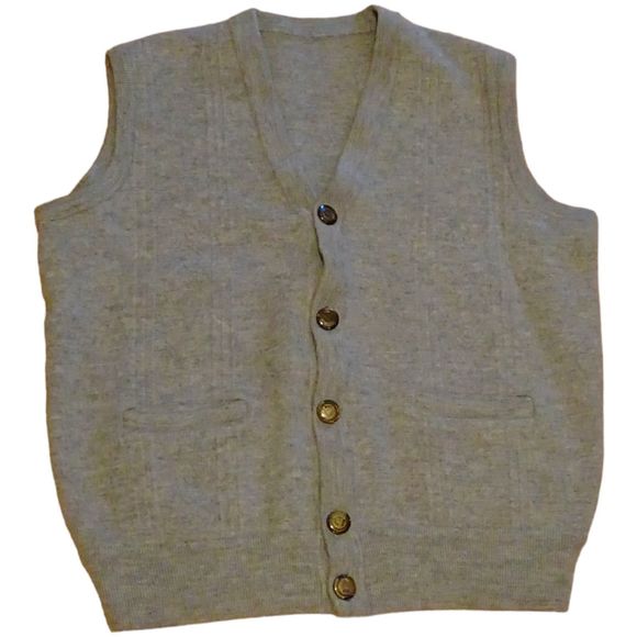 Other - Gray Sweater Vest Men Size Medium